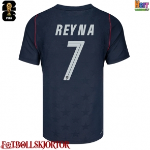 Förenta stater Giovanni Reyna #7 Bortatröja VM 2026 Kortärmad